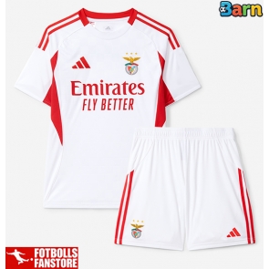 Benfica Tredje Tröja Barn 2025-26 Kortärmad (+ Korta byxor)