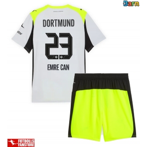 Borussia Dortmund Emre Can #23 Bortatröja Barn 2025-26 Kortärmad (+ Korta byxor)