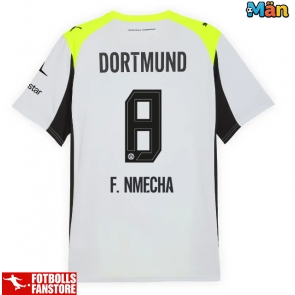 Borussia Dortmund Felix Nmecha #8 Bortatröja 2025-26 Kortärmad