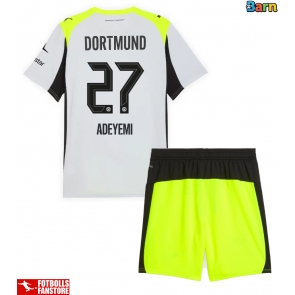 Borussia Dortmund Karim Adeyemi #27 Bortatröja Barn 2025-26 Kortärmad (+ Korta byxor)