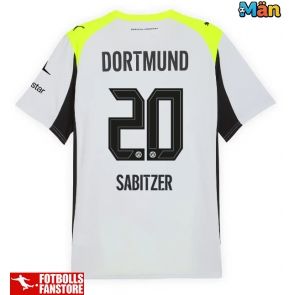Borussia Dortmund Marcel Sabitzer #20 Bortatröja 2025-26 Kortärmad