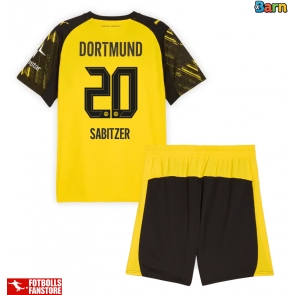 Borussia Dortmund Marcel Sabitzer #20 Hemmatröja Barn 2025-26 Kortärmad (+ Korta byxor)
