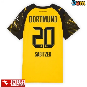 Borussia Dortmund Marcel Sabitzer #20 Hemmatröja Dam 2025-26 Kortärmad