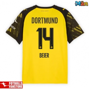 Borussia Dortmund Maximilian Beier #14 Hemmatröja 2025-26 Kortärmad