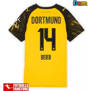 Borussia Dortmund Maximilian Beier #14 Hemmatröja Dam 2025-26 Kortärmad