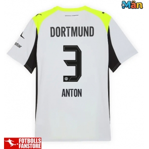 Borussia Dortmund Waldemar Anton #3 Bortatröja 2025-26 Kortärmad