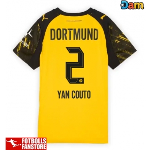Borussia Dortmund Yan Couto #2 Hemmatröja Dam 2025-26 Kortärmad