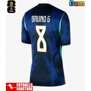 Brasilien Bruno Guimaraes #8 Bortatröja Dam VM 2026 Kortärmad
