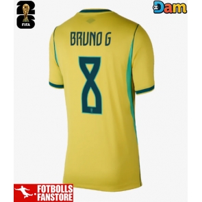 Brasilien Bruno Guimaraes #8 Hemmatröja Dam VM 2026 Kortärmad