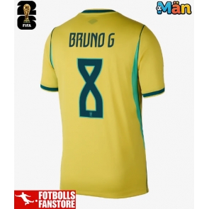 Brasilien Bruno Guimaraes #8 Hemmatröja VM 2026 Kortärmad
