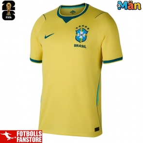 Brasilien Hemmatröja VM 2026 Kortärmad