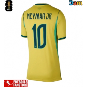 Brasilien Neymar Jr #10 Hemmatröja Dam VM 2026 Kortärmad