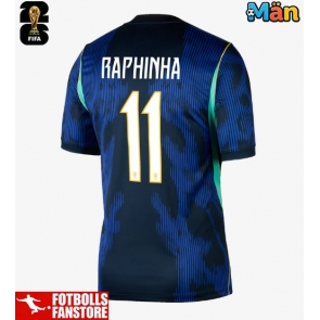 Brasilien Raphinha Belloli #11 Bortatröja VM 2026 Kortärmad