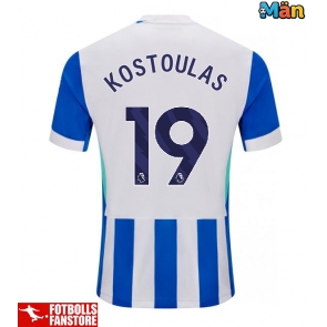 Brighton Charalampos Kostoulas #19 Hemmatröja 2025-26 Kortärmad