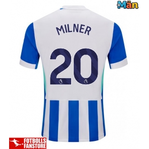 Brighton James Milner #20 Hemmatröja 2025-26 Kortärmad