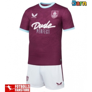Burnley Hemmatröja Barn 2025-26 Kortärmad (+ Korta byxor)