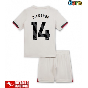 Chelsea Dario Essugo #14 Bortatröja Barn 2025-26 Kortärmad (+ Korta byxor)