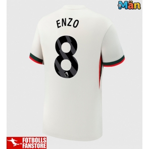 Chelsea Enzo Fernandez #8 Bortatröja 2025-26 Kortärmad