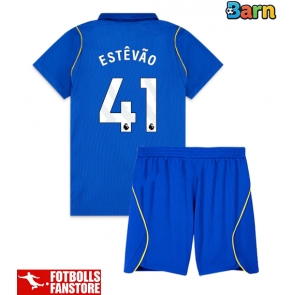 Chelsea Estevao Willian #41 Hemmatröja Barn 2026-27 Kortärmad (+ Korta byxor)