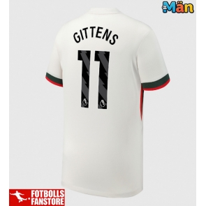 Chelsea Jamie Gittens #11 Bortatröja 2025-26 Kortärmad
