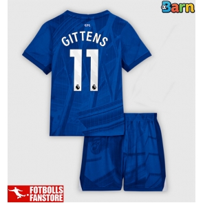 Chelsea Jamie Gittens #11 Hemmatröja Barn 2025-26 Kortärmad (+ Korta byxor)