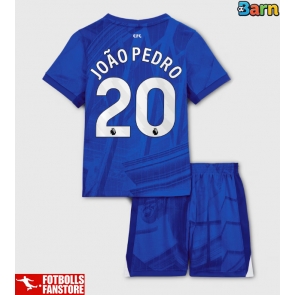 Chelsea Joao Pedro #20 Hemmatröja Barn 2025-26 Kortärmad (+ Korta byxor)