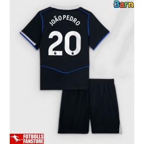 Chelsea Joao Pedro #20 Tredje Tröja Barn 2025-26 Kortärmad (+ Korta byxor)