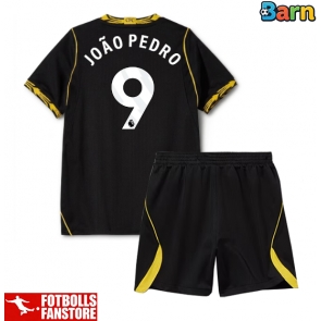 Chelsea Joao Pedro #9 Bortatröja Barn 2026-27 Kortärmad (+ Korta byxor)