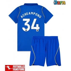 Chelsea Josh Acheampong #34 Hemmatröja Barn 2026-27 Kortärmad (+ Korta byxor)