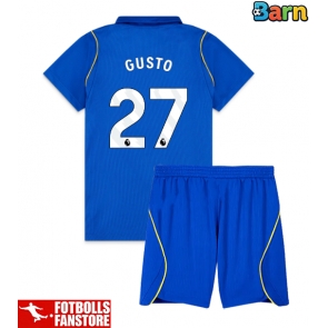 Chelsea Malo Gusto #27 Hemmatröja Barn 2026-27 Kortärmad (+ Korta byxor)