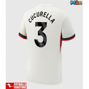Chelsea Marc Cucurella #3 Bortatröja 2025-26 Kortärmad
