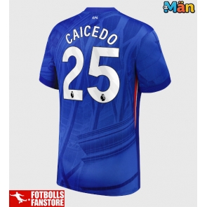 Chelsea Moises Caicedo #25 Hemmatröja 2025-26 Kortärmad