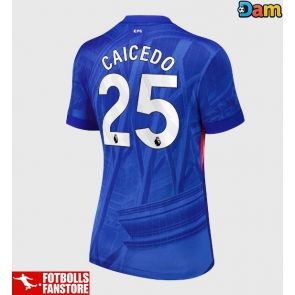 Chelsea Moises Caicedo #25 Hemmatröja Dam 2025-26 Kortärmad