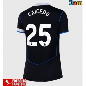 Chelsea Moises Caicedo #25 Tredje Tröja Dam 2025-26 Kortärmad