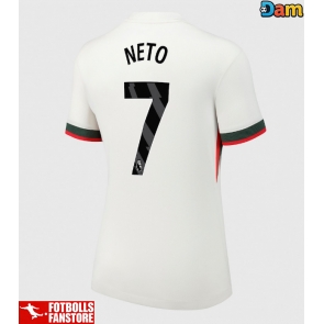 Chelsea Pedro Neto #7 Bortatröja Dam 2025-26 Kortärmad