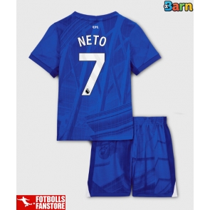 Chelsea Pedro Neto #7 Hemmatröja Barn 2025-26 Kortärmad (+ Korta byxor)