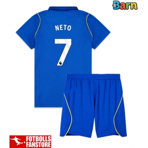 Chelsea Pedro Neto #7 Hemmatröja Barn 2026-27 Kortärmad (+ Korta byxor)