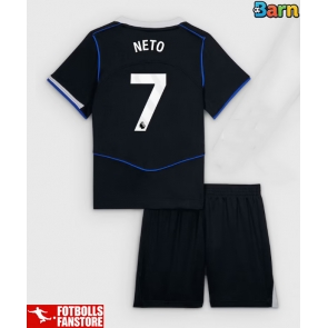 Chelsea Pedro Neto #7 Tredje Tröja Barn 2025-26 Kortärmad (+ Korta byxor)