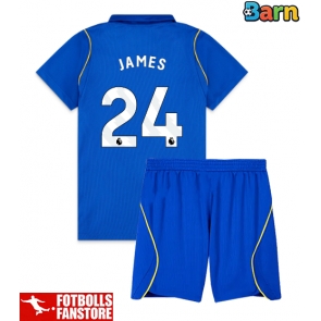 Chelsea Reece James #24 Hemmatröja Barn 2026-27 Kortärmad (+ Korta byxor)