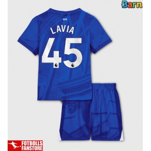 Chelsea Romeo Lavia #45 Hemmatröja Barn 2025-26 Kortärmad (+ Korta byxor)