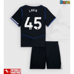 Chelsea Romeo Lavia #45 Tredje Tröja Barn 2025-26 Kortärmad (+ Korta byxor)