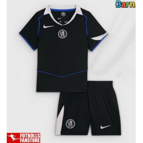 Chelsea Tredje Tröja Barn 2025-26 Kortärmad (+ Korta byxor)