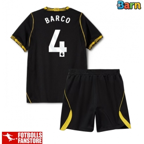 Chelsea Valentin Barco #4 Bortatröja Barn 2026-27 Kortärmad (+ Korta byxor)