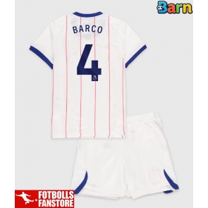 Chelsea Valentin Barco #4 Tredje Tröja Barn 2026-27 Kortärmad (+ Korta byxor)