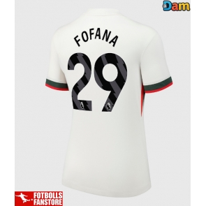 Chelsea Wesley Fofana #29 Bortatröja Dam 2025-26 Kortärmad