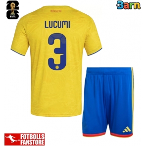 Colombia Jhon Lucumi #3 Hemmatröja Barn VM 2026 Kortärmad (+ Korta byxor)