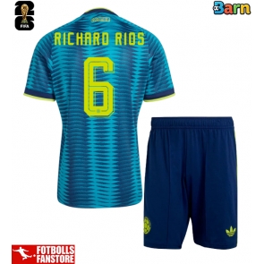 Colombia Richard Rios #6 Bortatröja Barn VM 2026 Kortärmad (+ Korta byxor)