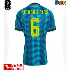 Colombia Richard Rios #6 Bortatröja Dam VM 2026 Kortärmad