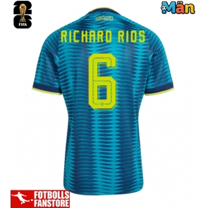 Colombia Richard Rios #6 Bortatröja VM 2026 Kortärmad