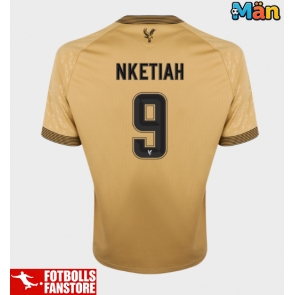 Crystal Palace Eddie Nketiah #9 Bortatröja 2025-26 Kortärmad